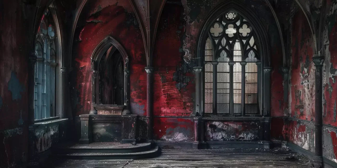 Red Room Altar 16’X8’ Ultracloth (192 X 96 Inch) Backdrop