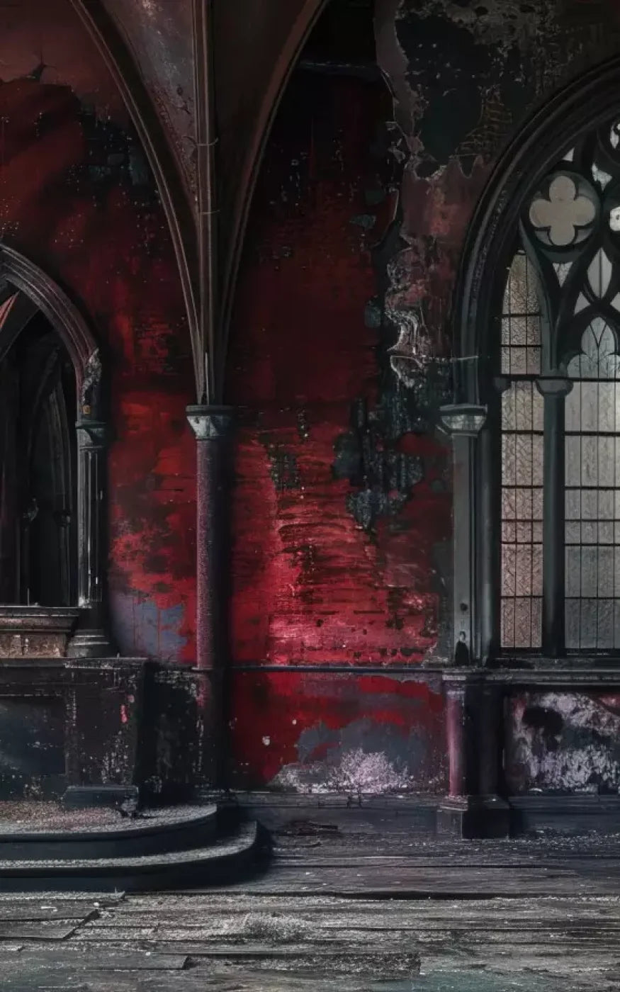 Red Room Altar 5’X8’ Ultracloth (60 X 96 Inch) Backdrop