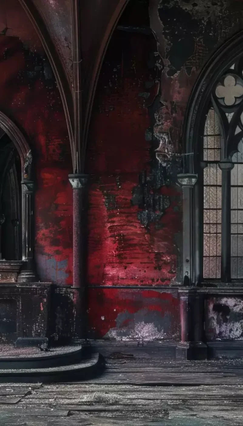 Red Room Altar 8’X14’ Ultracloth (96 X 168 Inch) Backdrop