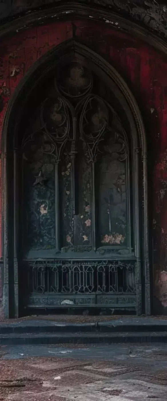 Red Room Arch 5’X12’ Ultracloth For Westcott X-Drop (60 X 144 Inch) Backdrop