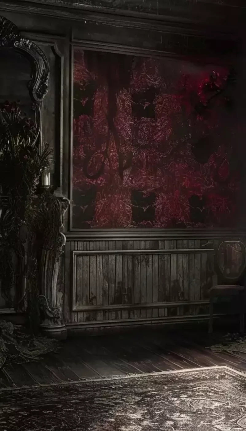 Red Room Weathered 8’X14’ Ultracloth (96 X 168 Inch) Backdrop