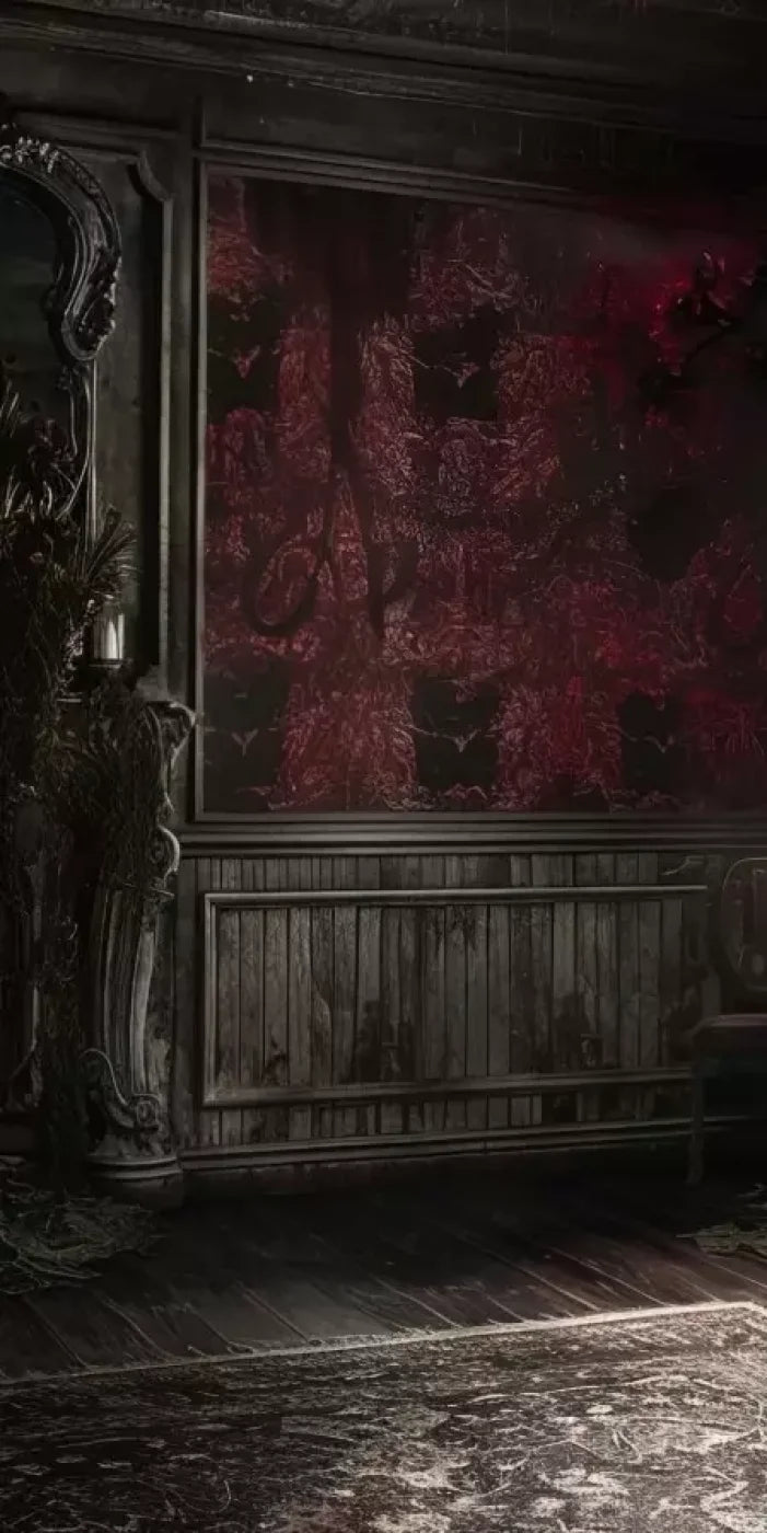 Red Room Weathered 8’X16’ Ultracloth (96 X 192 Inch) Backdrop