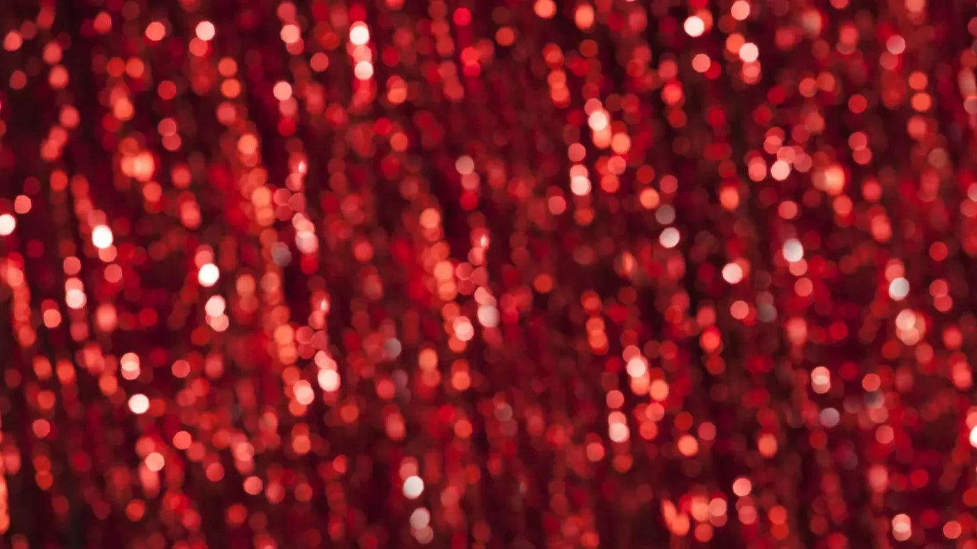 Red Sparkle 14X8 Ultracloth ( 168 X 96 Inch ) Backdrop