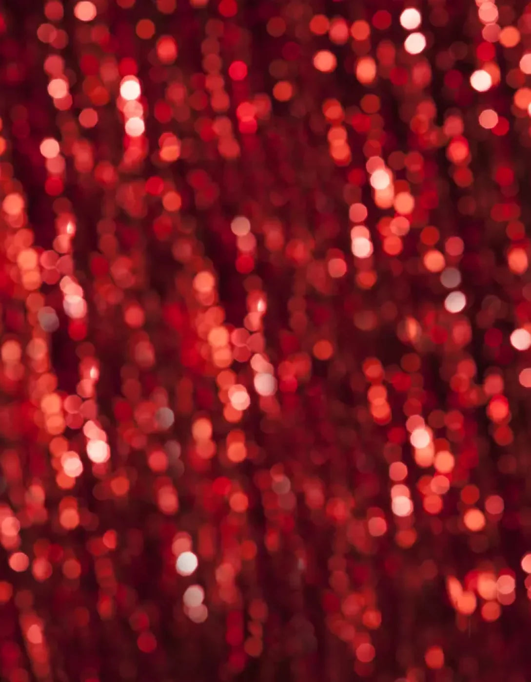Red Sparkle 6X8 Fleece ( 72 X 96 Inch ) Backdrop