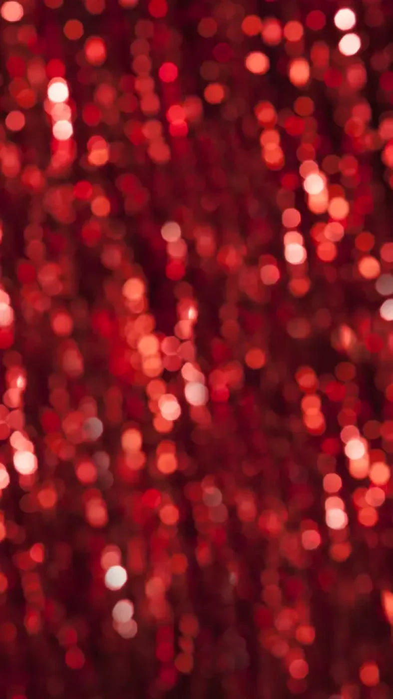 Red Sparkle 8X14 Ultracloth ( 96 X 168 Inch ) Backdrop