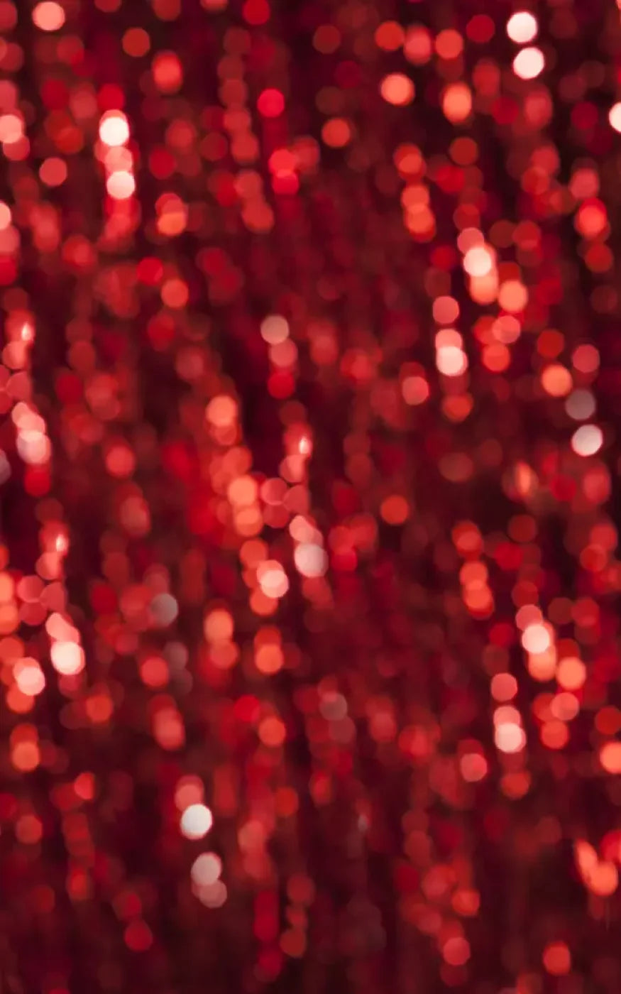 Red Sparkle 9X14 Ultracloth ( 108 X 168 Inch ) Backdrop