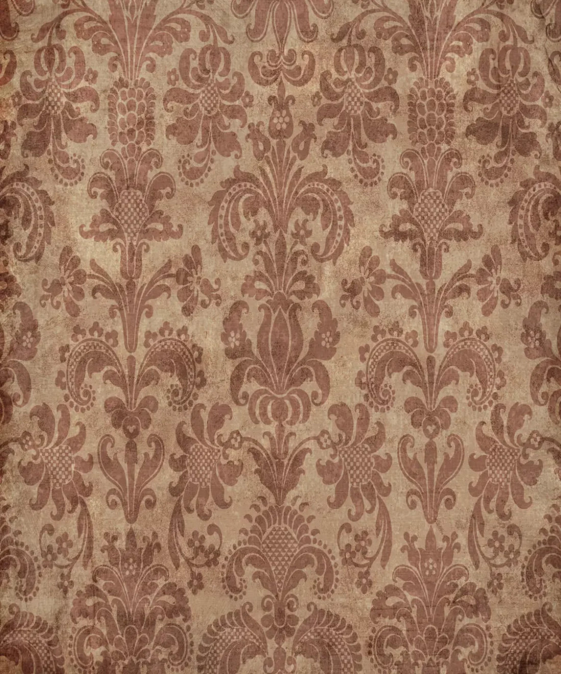 Brown Damask Backdrop for Photography