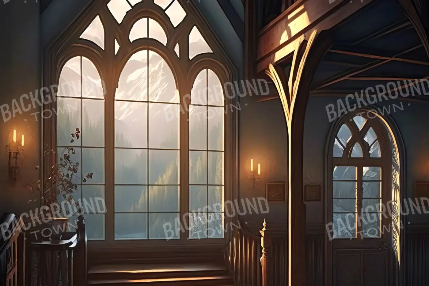 Reflections Of Home 12’x8’ UltraCloth (144 x 96 inch) Backdrop