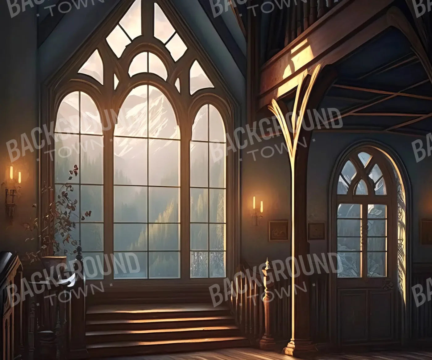 Reflections Of Home 5’x4’2 Fleece (60 x 50 inch) Backdrop