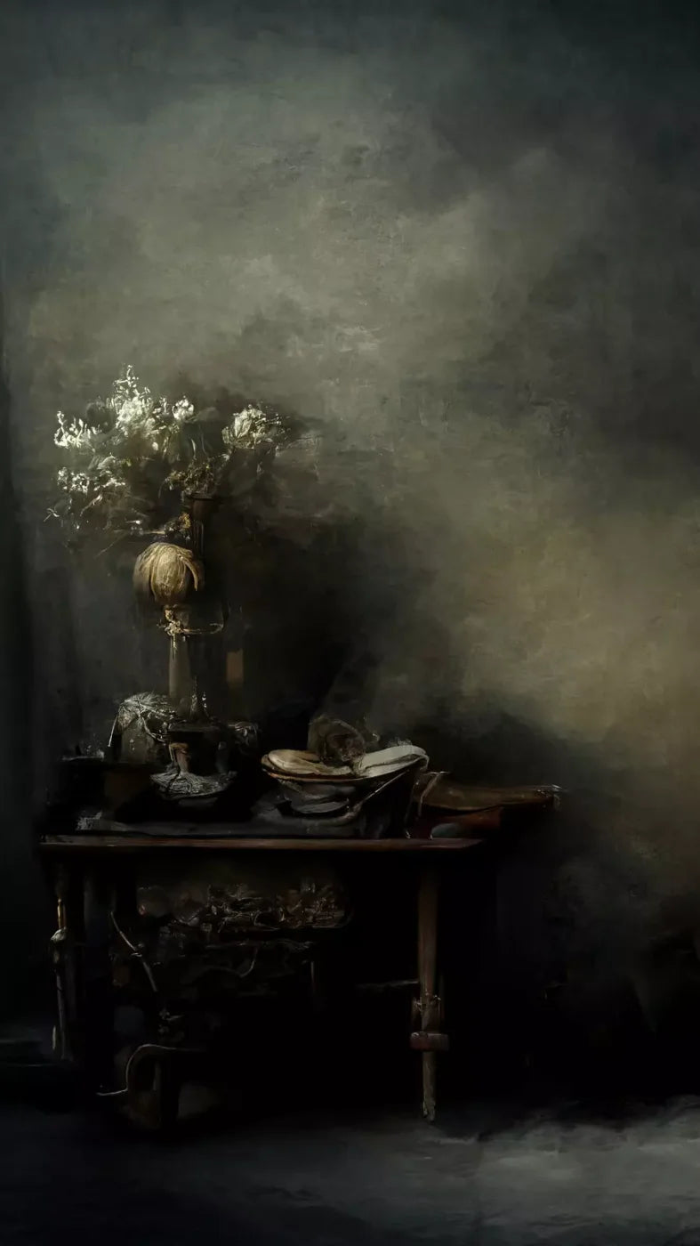 Rembrandts Room Ii 8X14 Ultracloth ( 96 X 168 Inch ) Backdrop