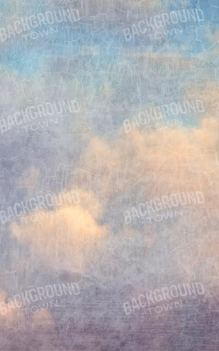 Renaissance Clouds Light 9X14 Ultracloth ( 108 X 168 Inch ) Backdrop