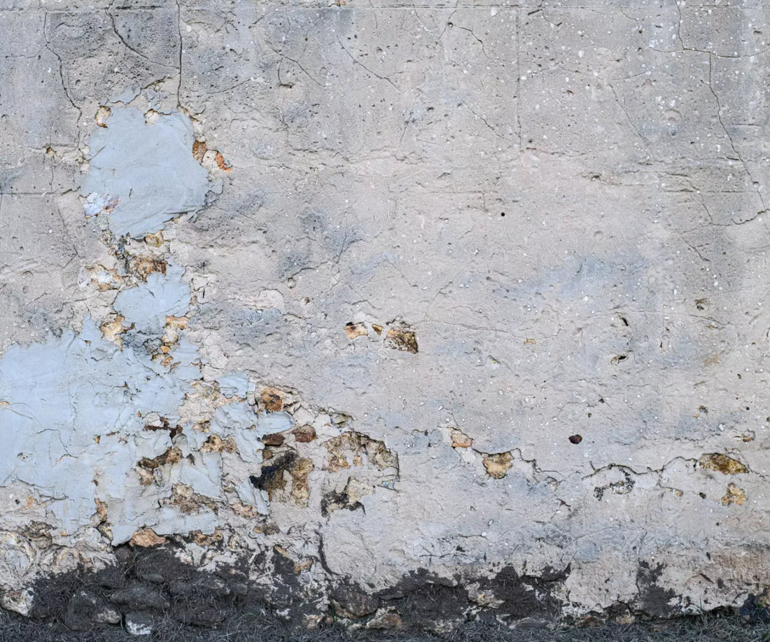 Repair Stucco 5X42 Fleece ( 60 X 50 Inch ) Backdrop