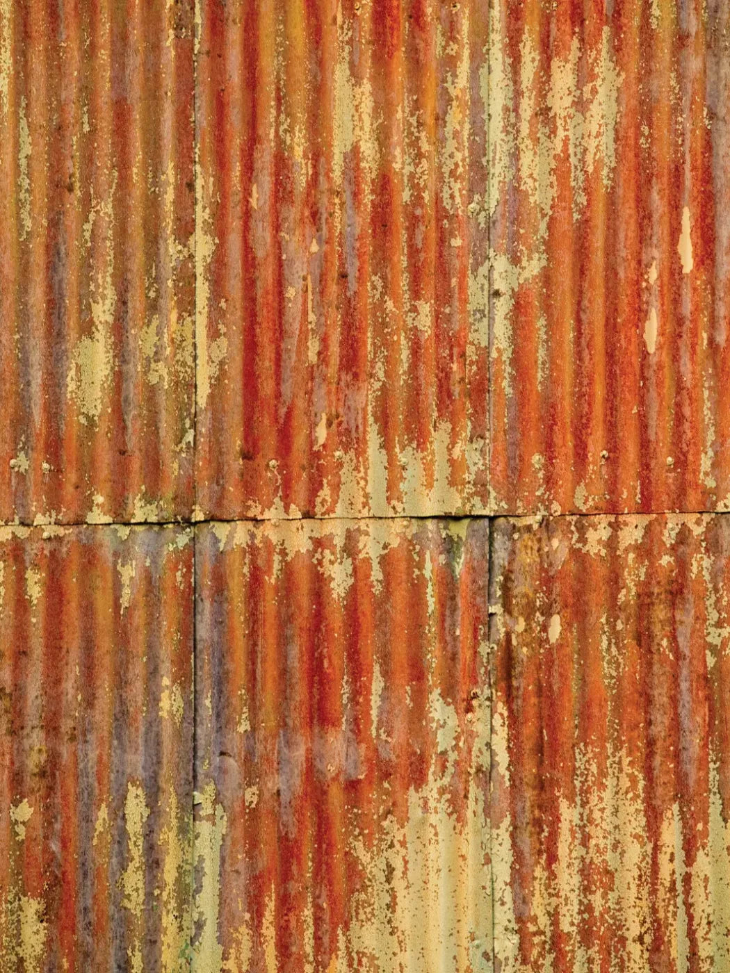 Rippled Tin 5X68 Fleece ( 60 X 80 Inch ) Backdrop