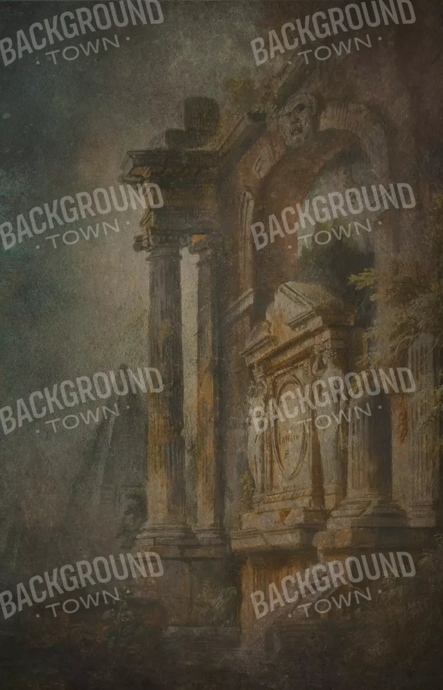 Roman Past 9’X14’ Ultracloth (108 X 168 Inch) Backdrop