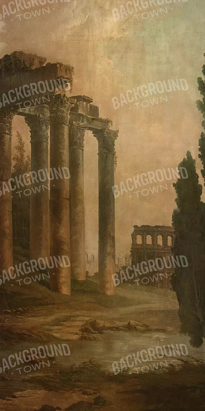 Roman Ruins 10’X20’ Ultracloth (120 X 240 Inch) Backdrop