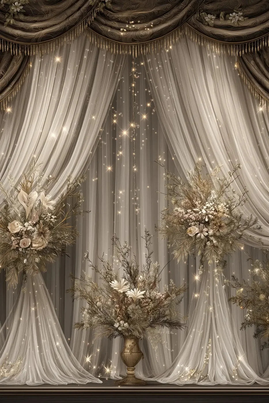 Romantic Stage 8’x12’ UltraCloth (96 x 144 inch) Backdrop
