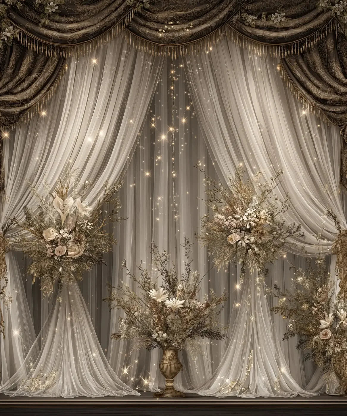 Romantic Stage 10’x12’ UltraCloth (120 x 144 inch) Backdrop