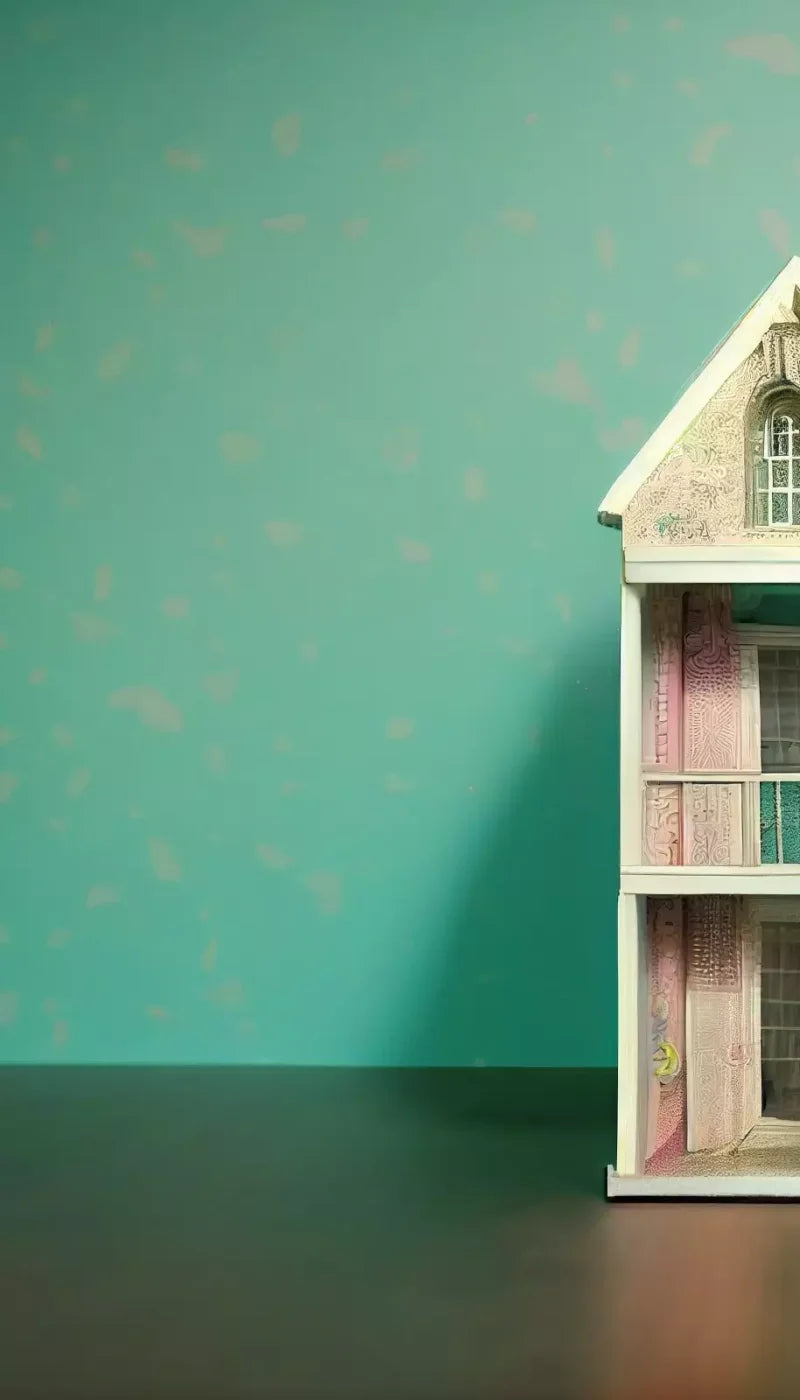 Room Doll House 8’X14’ Ultracloth (96 X 168 Inch) Backdrop