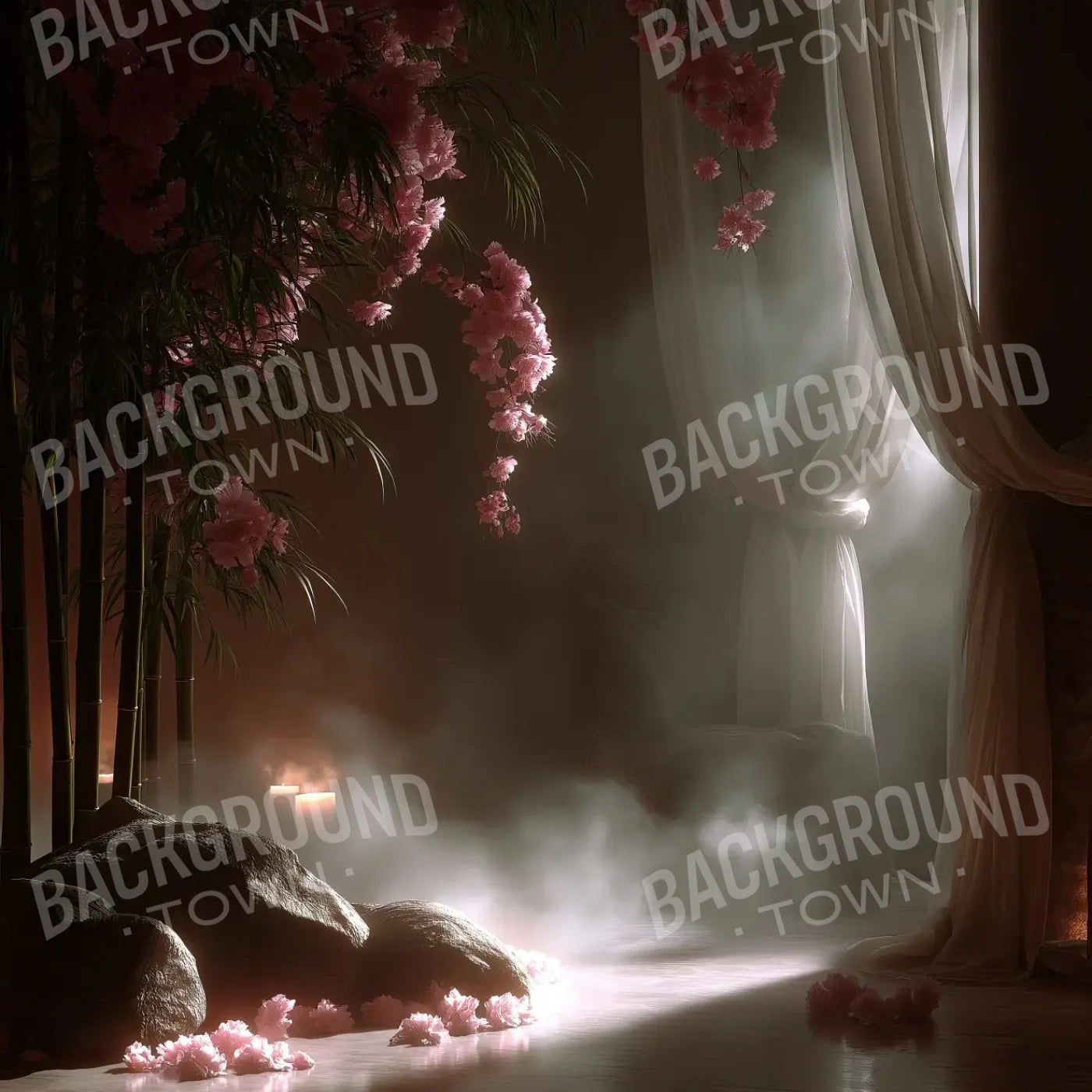 Room Of Mystery 8’x8’ Fleece (96 x 96 inch) Backdrop