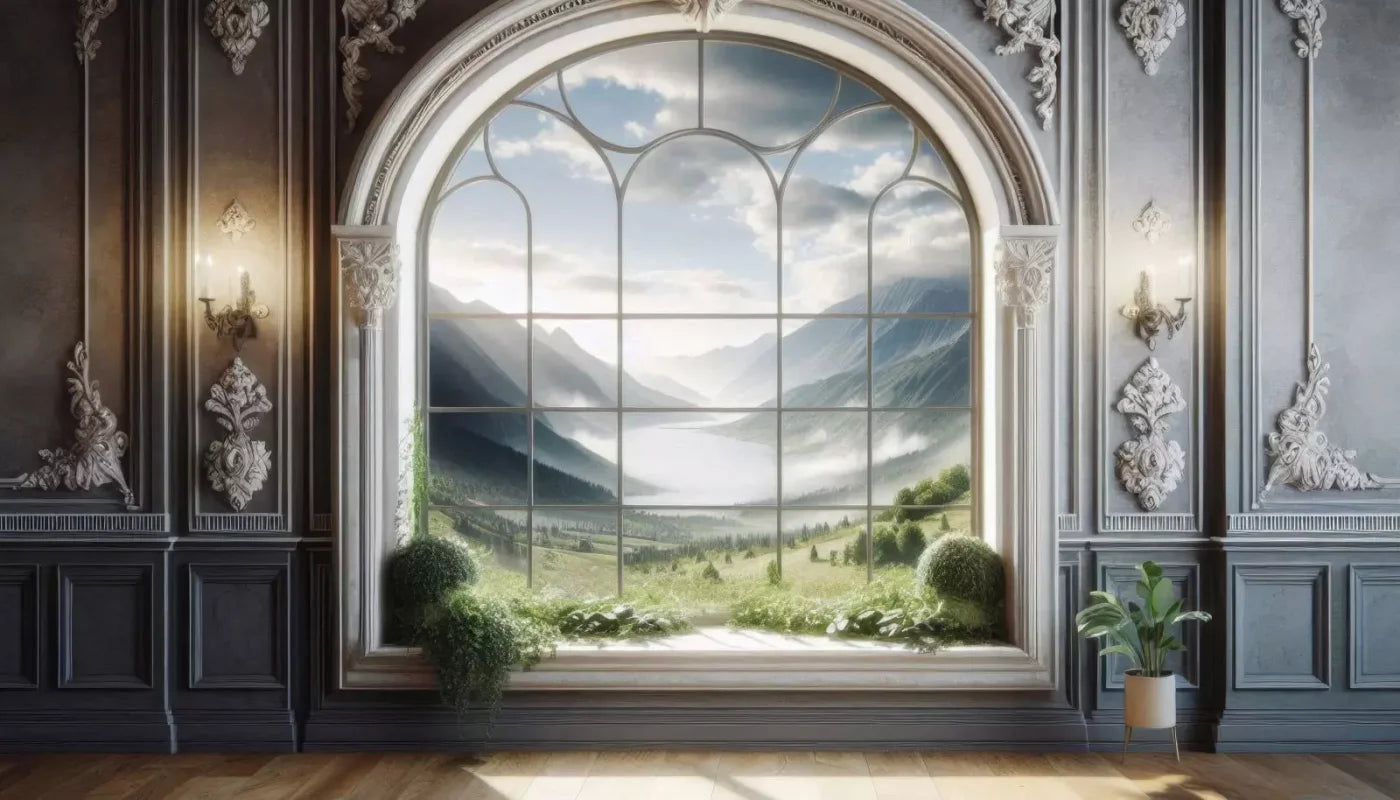 Room With A View 14’X8’ Ultracloth (168 X 96 Inch) Backdrop