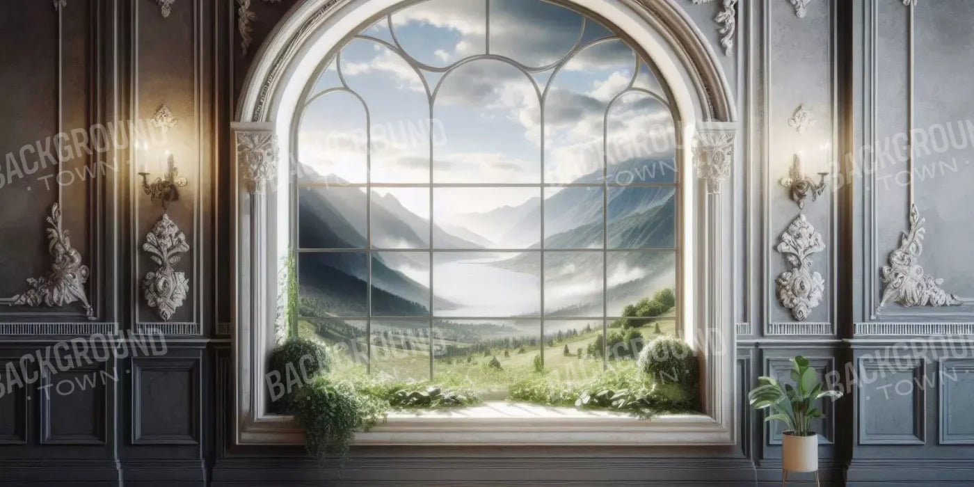 Room With A View 16’X8’ Ultracloth (192 X 96 Inch) Backdrop