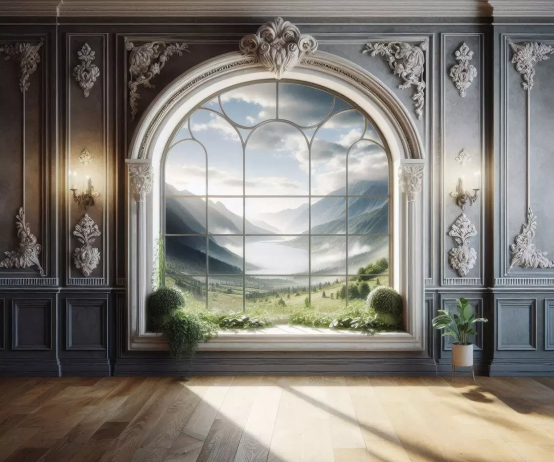 Room With A View 5’X4’2 Fleece (60 X 50 Inch) Backdrop