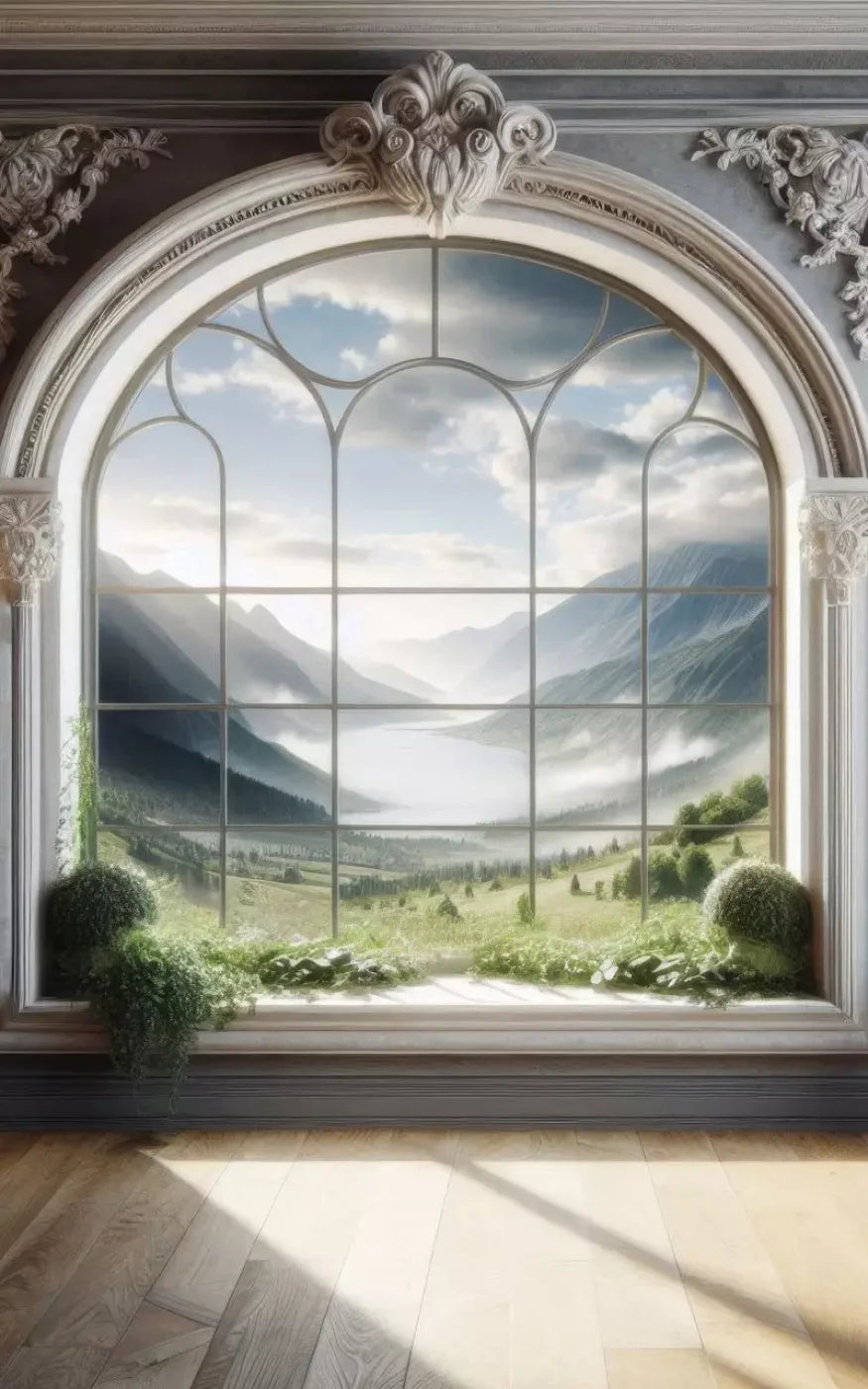 Room With A View 5’X8’ Ultracloth (60 X 96 Inch) Backdrop