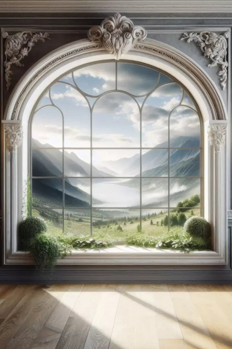 Room With A View 8’X12’ Ultracloth (96 X 144 Inch) Backdrop