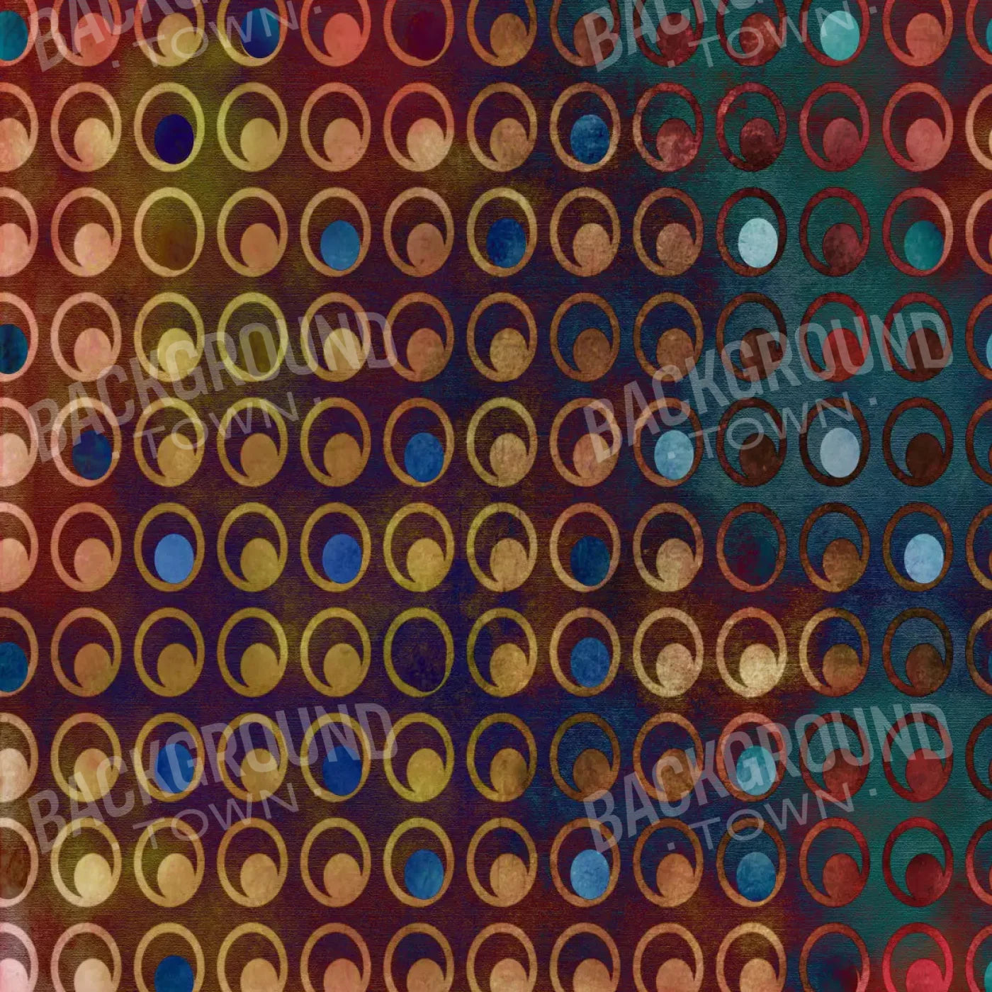 Rounders 8X8 Fleece ( 96 X Inch ) Backdrop