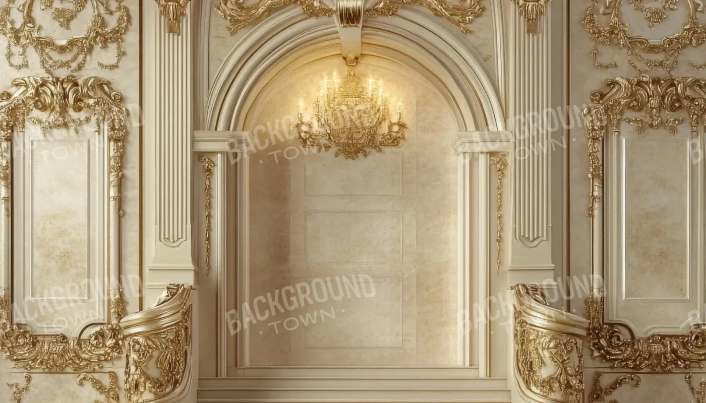 Royal Golden Room 14’x8’ UltraCloth (168 x 96 inch) Backdrop