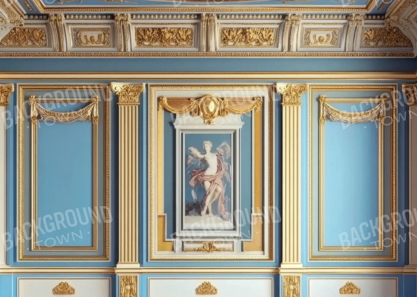 Royal Room 7’x5’ UltraCloth (84 x 60 inch) Backdrop