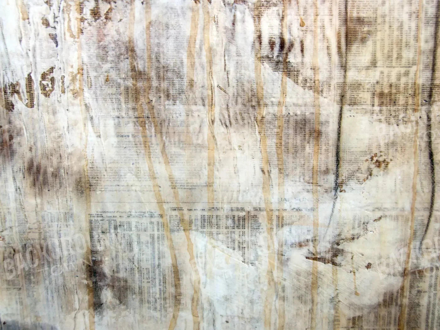 Runny News 10X8 Fleece ( 120 X 96 Inch ) Backdrop