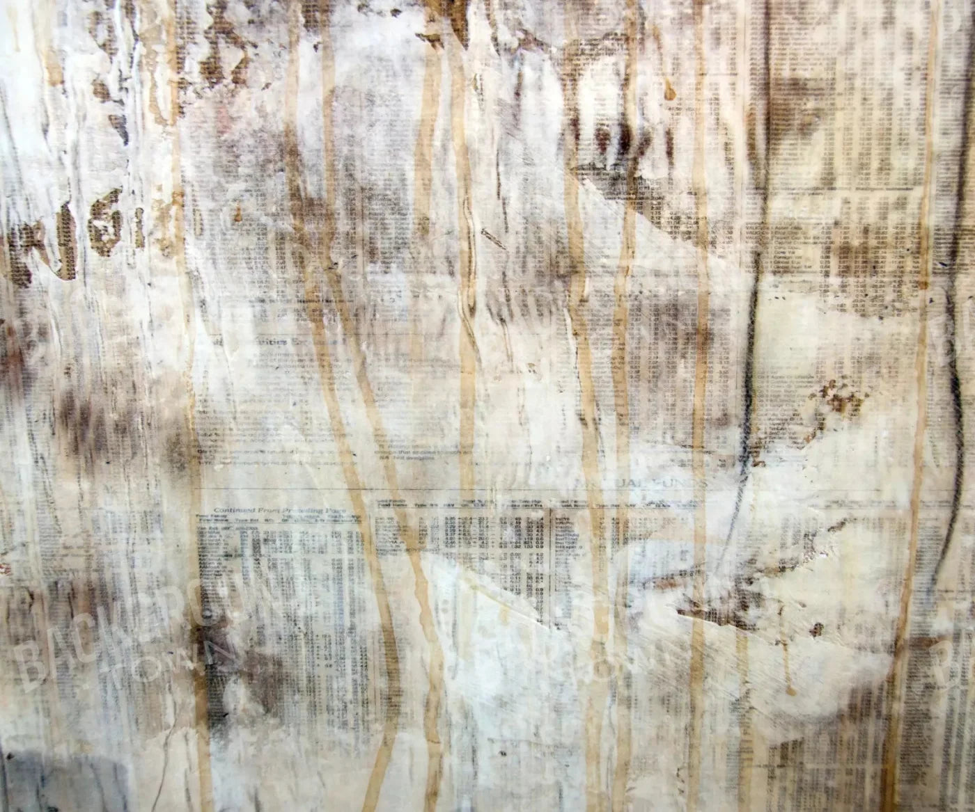 Runny News 5X42 Fleece ( 60 X 50 Inch ) Backdrop