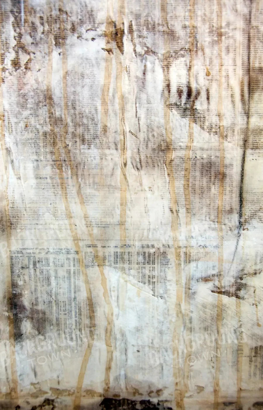 Runny News 8X12 Ultracloth ( 96 X 144 Inch ) Backdrop