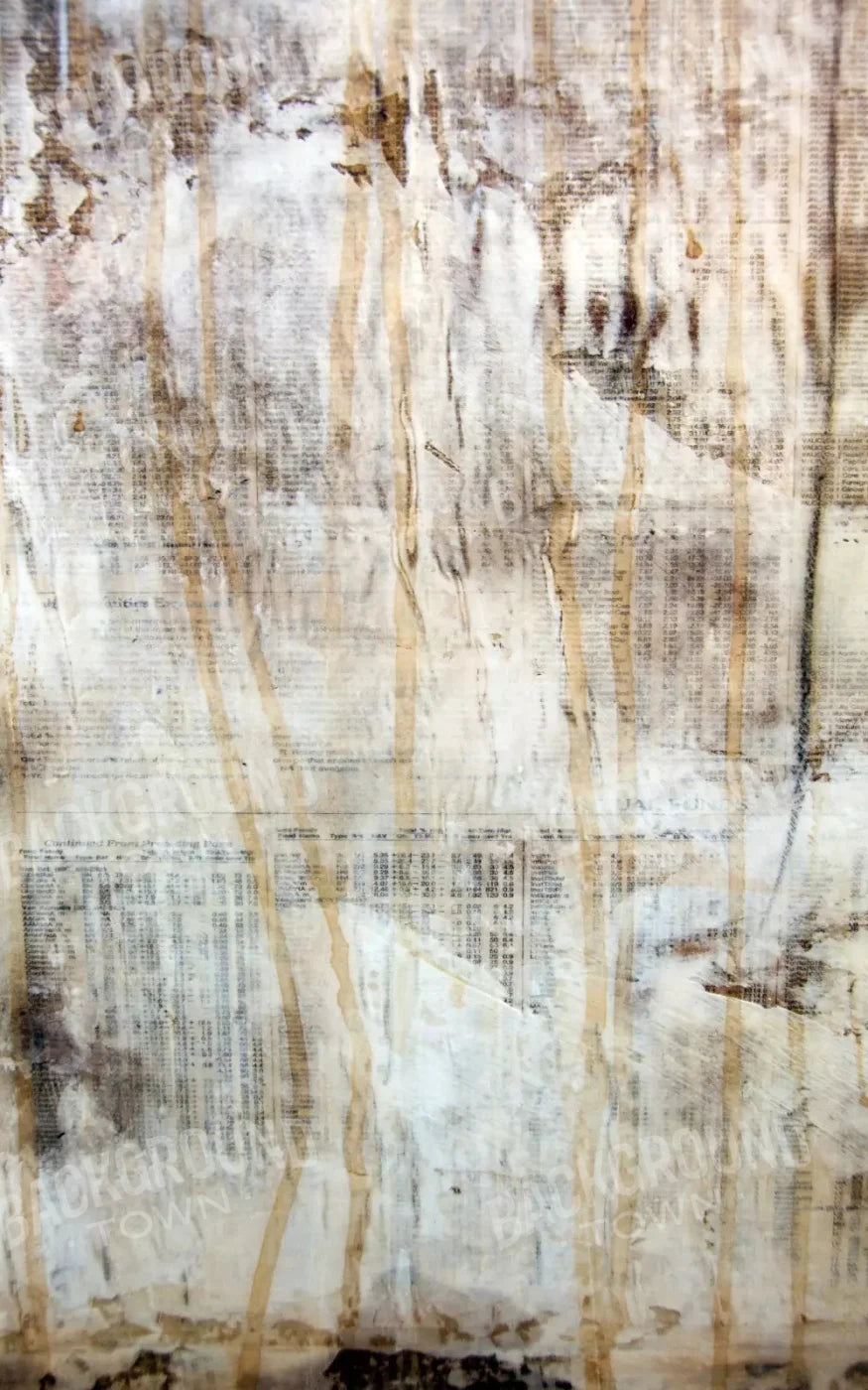 Runny News 9X14 Ultracloth ( 108 X 168 Inch ) Backdrop