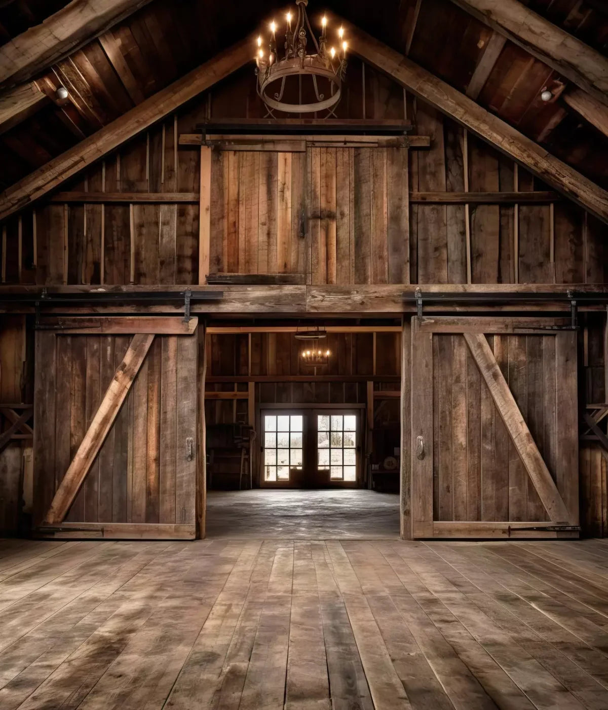 Rural Elegance Barn 10X12 Ultracloth ( 120 X 144 Inch ) Backdrop