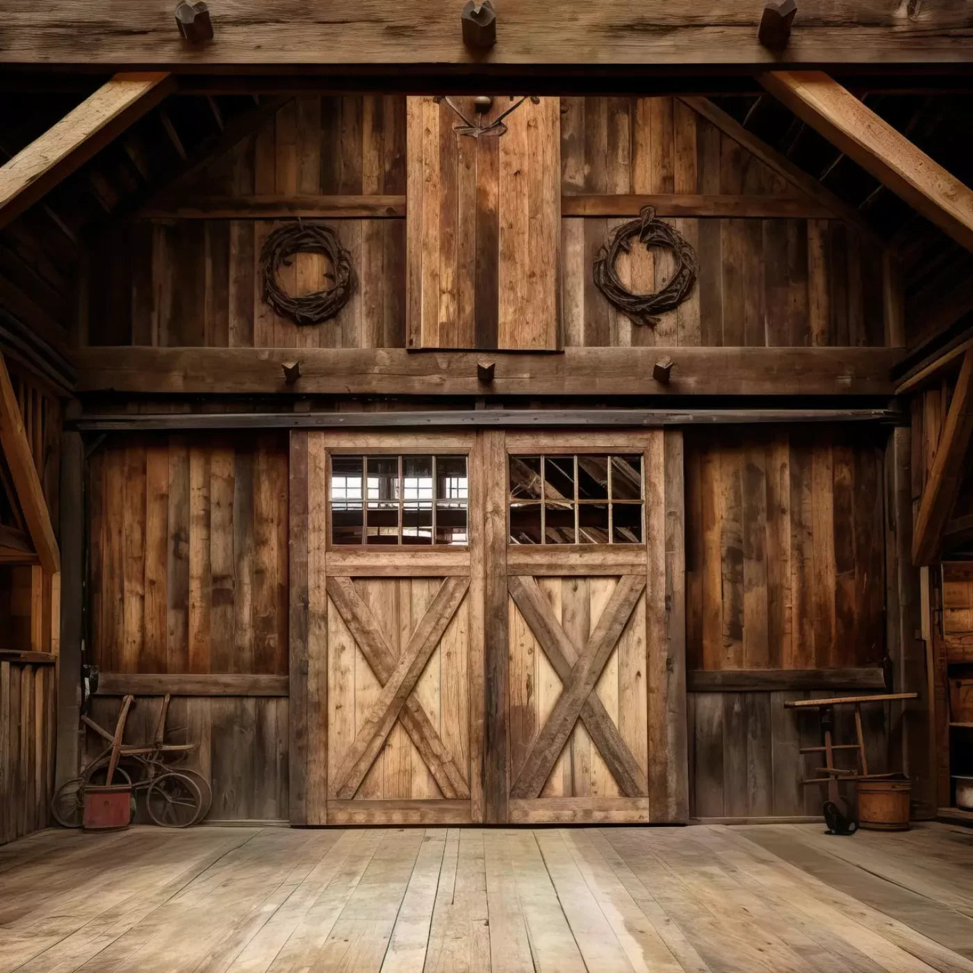 Rural Elegance Barn Ii 10X10 Ultracloth ( 120 X Inch ) Backdrop