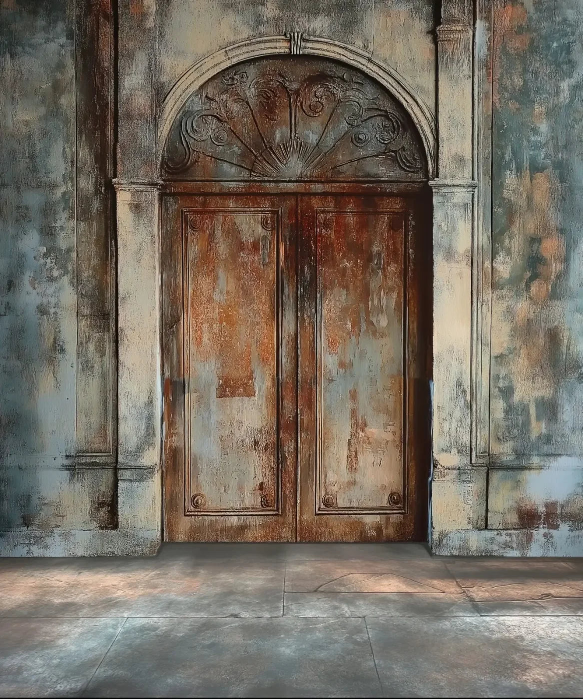 Rustic Castle Door 10’x12’ UltraCloth (120 x 144 inch) Backdrop