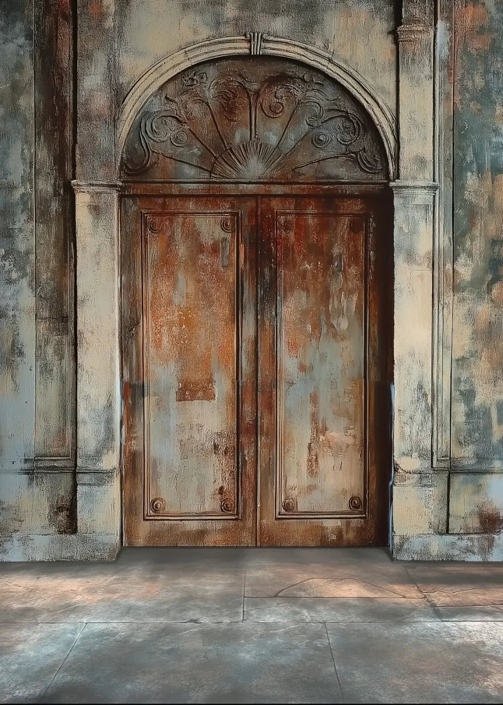 Rustic Castle Door 5’x7’ UltraCloth (60 x 84 inch) Backdrop