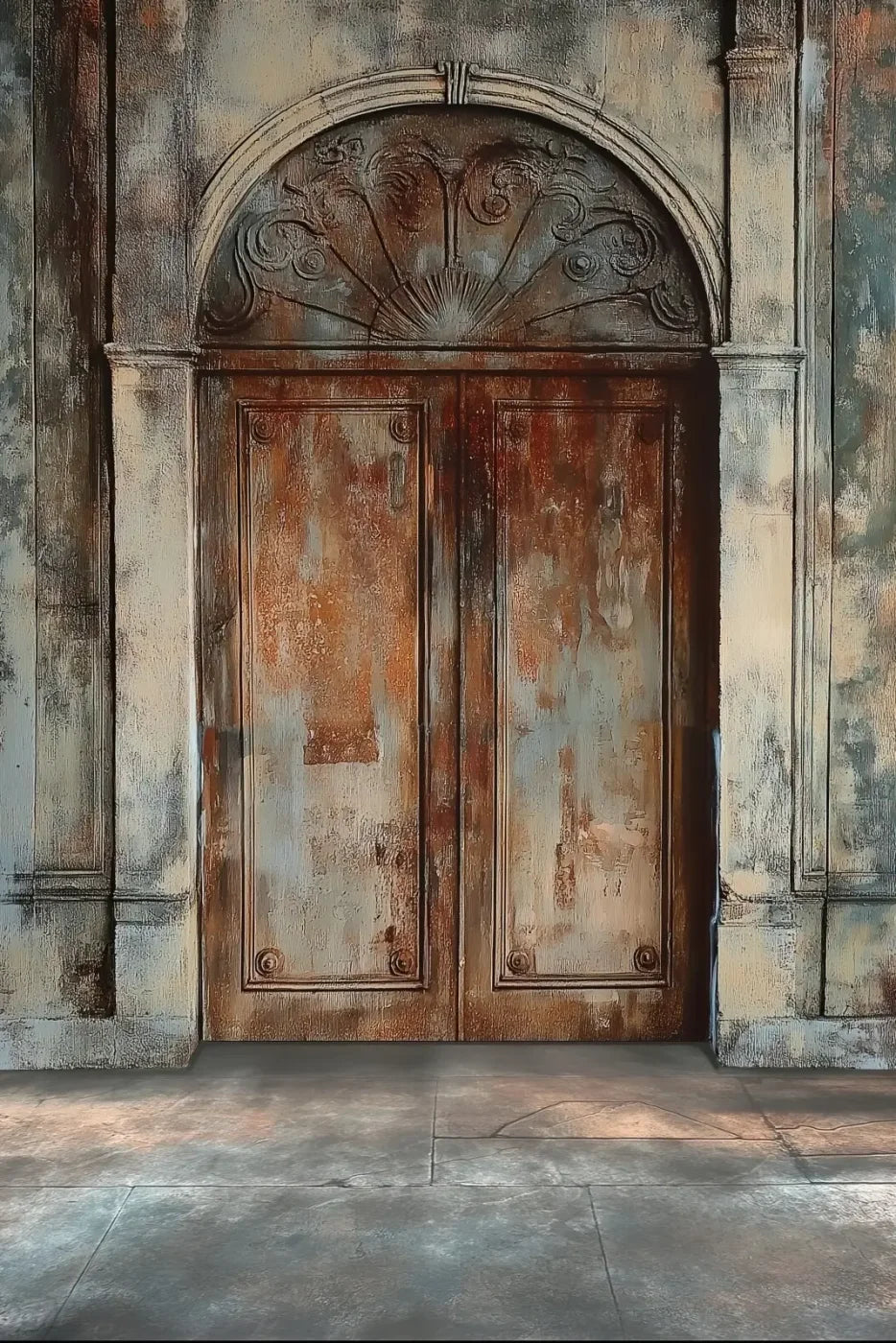Rustic Castle Door 8’x12’ UltraCloth (96 x 144 inch) Backdrop