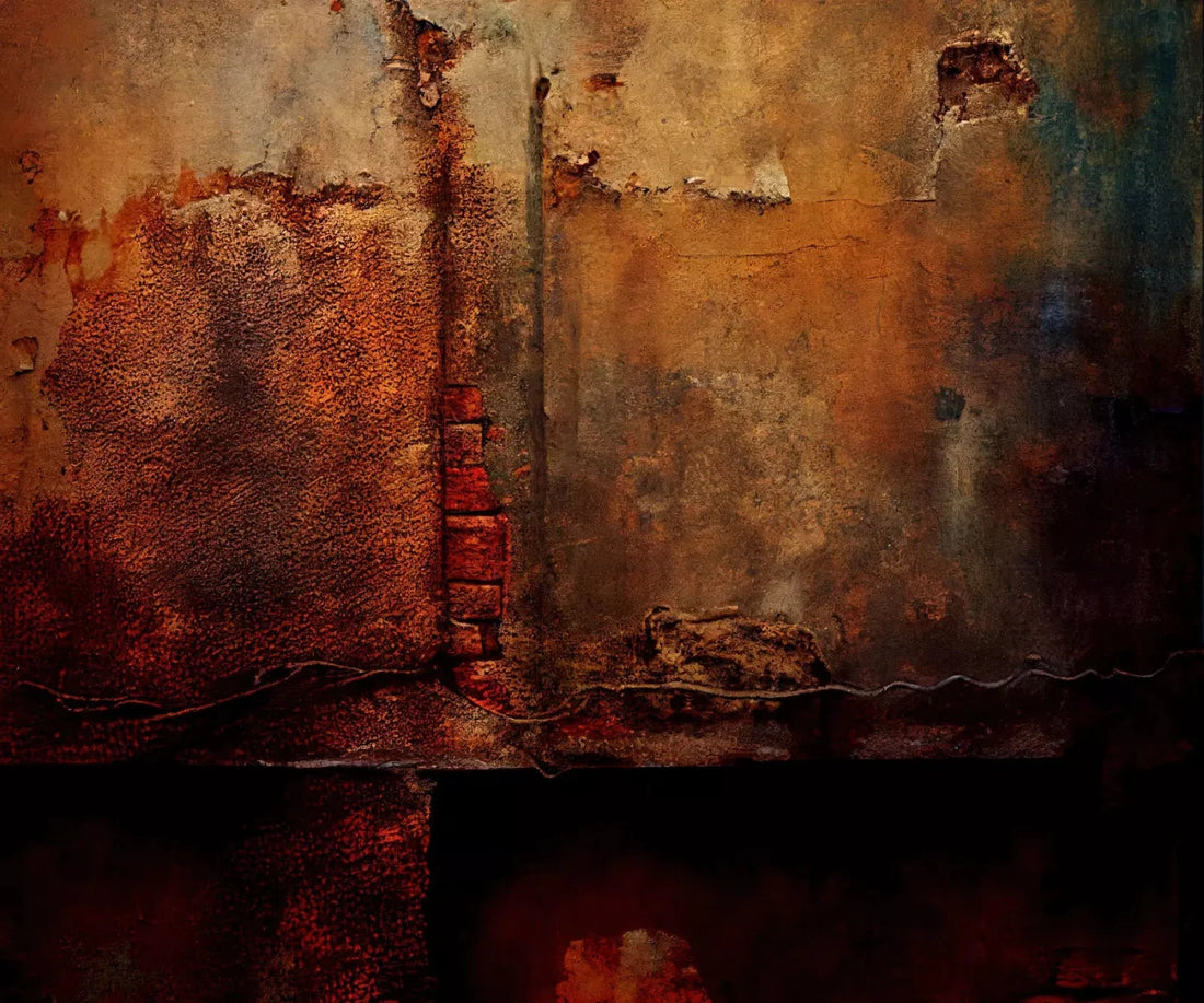 Rustic Reds Ii 5X42 Fleece ( 60 X 50 Inch ) Backdrop