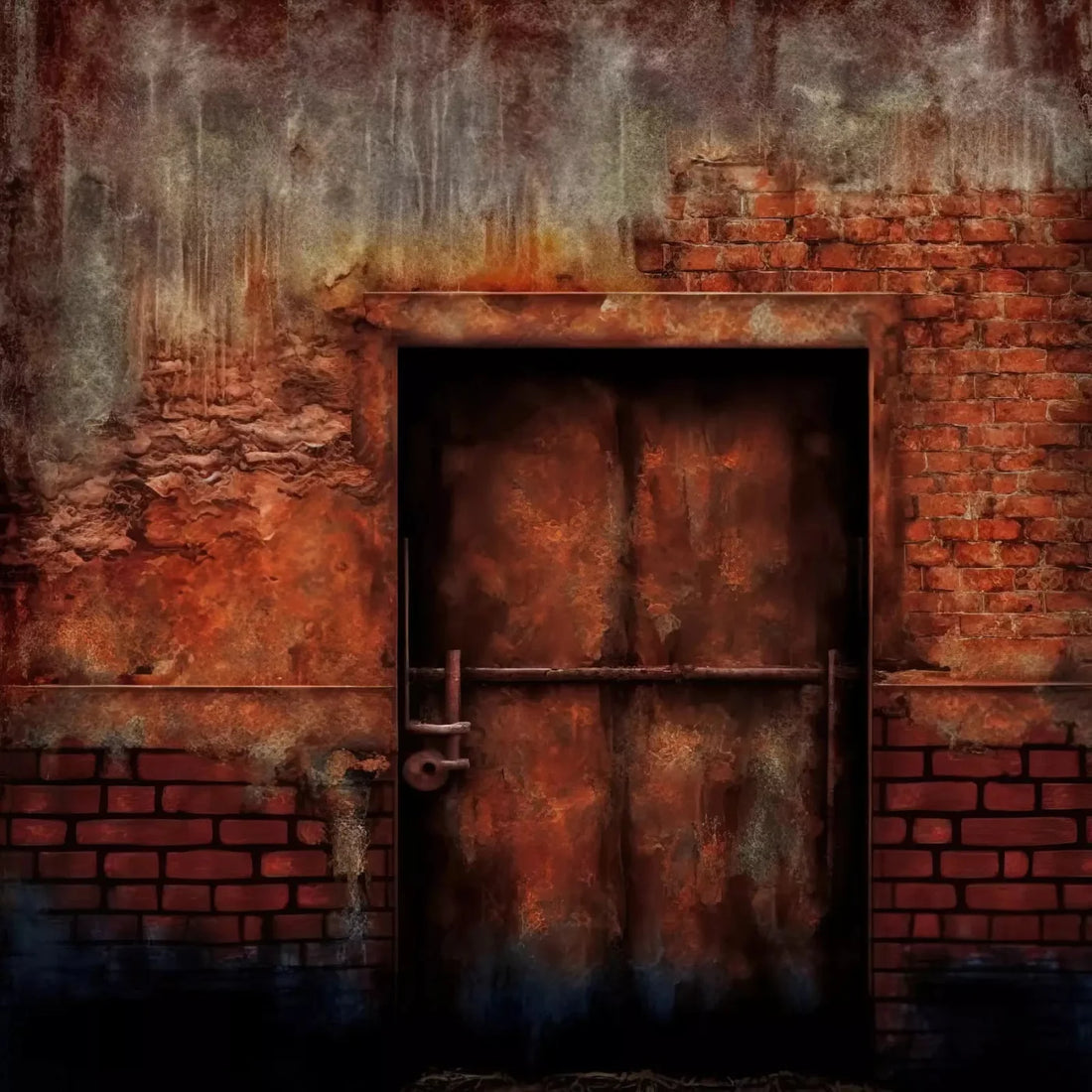 Rustic Reds Iv 10X10 Ultracloth ( 120 X Inch ) Backdrop