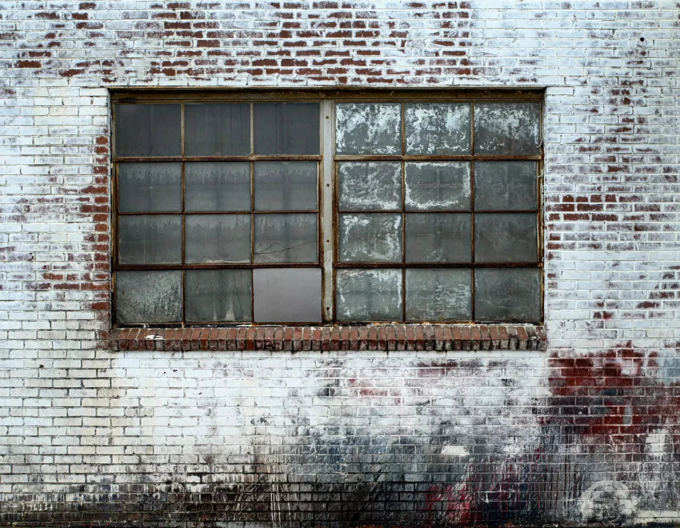 Rustic Window Wall 8X6 Fleece ( 96 X 72 Inch ) Backdrop