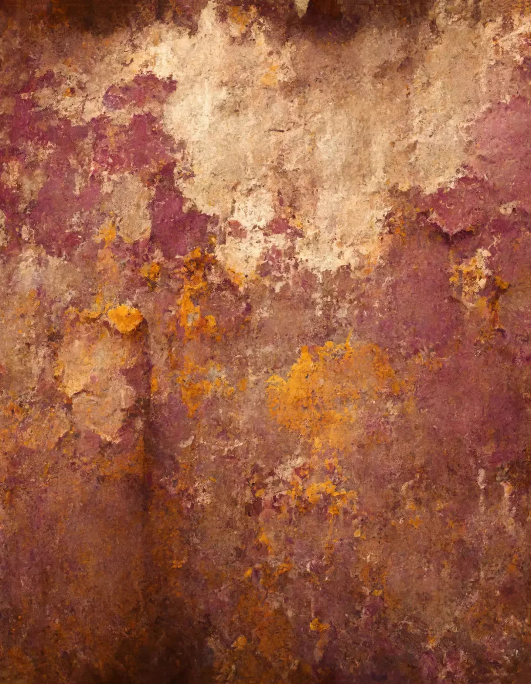 Rusty Stucco 6X8 Fleece ( 72 X 96 Inch ) Backdrop