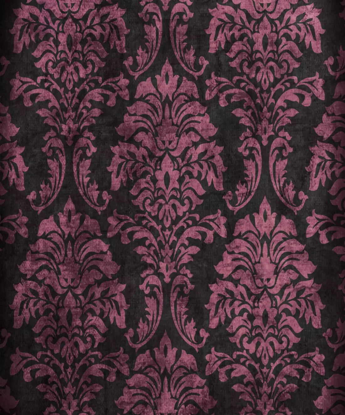 Black Damask Backdrop for Photography