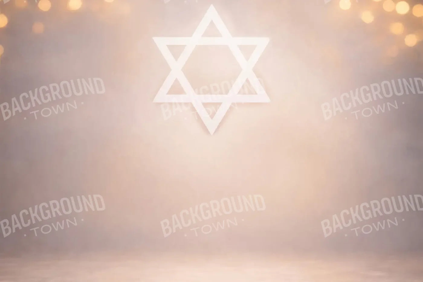 Sacred Hanukkah Glow 12’x8’ UltraCloth (144 x 96 inch) Backdrop