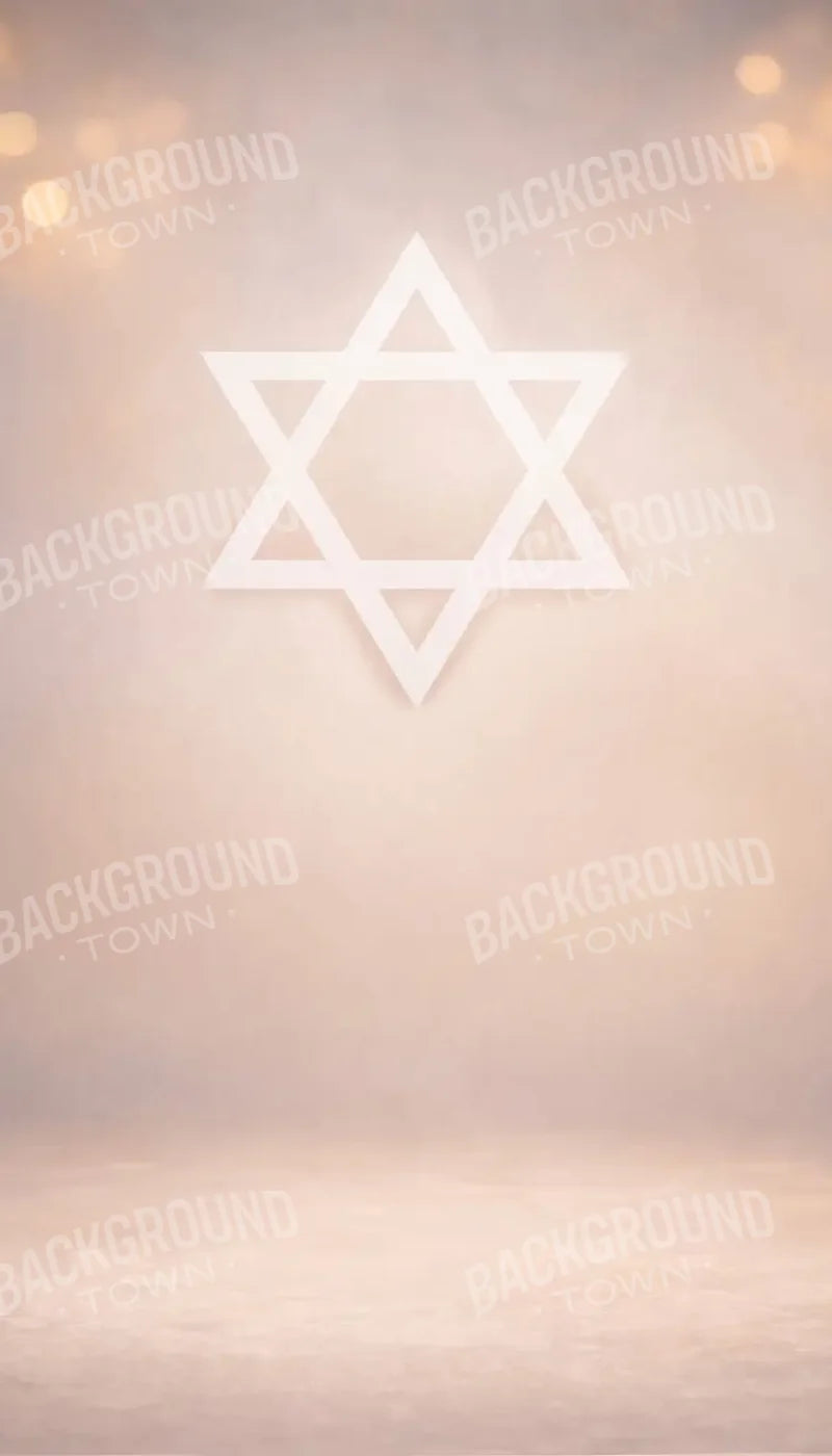 Sacred Hanukkah Glow 8’x14’ UltraCloth (96 x 168 inch) Backdrop