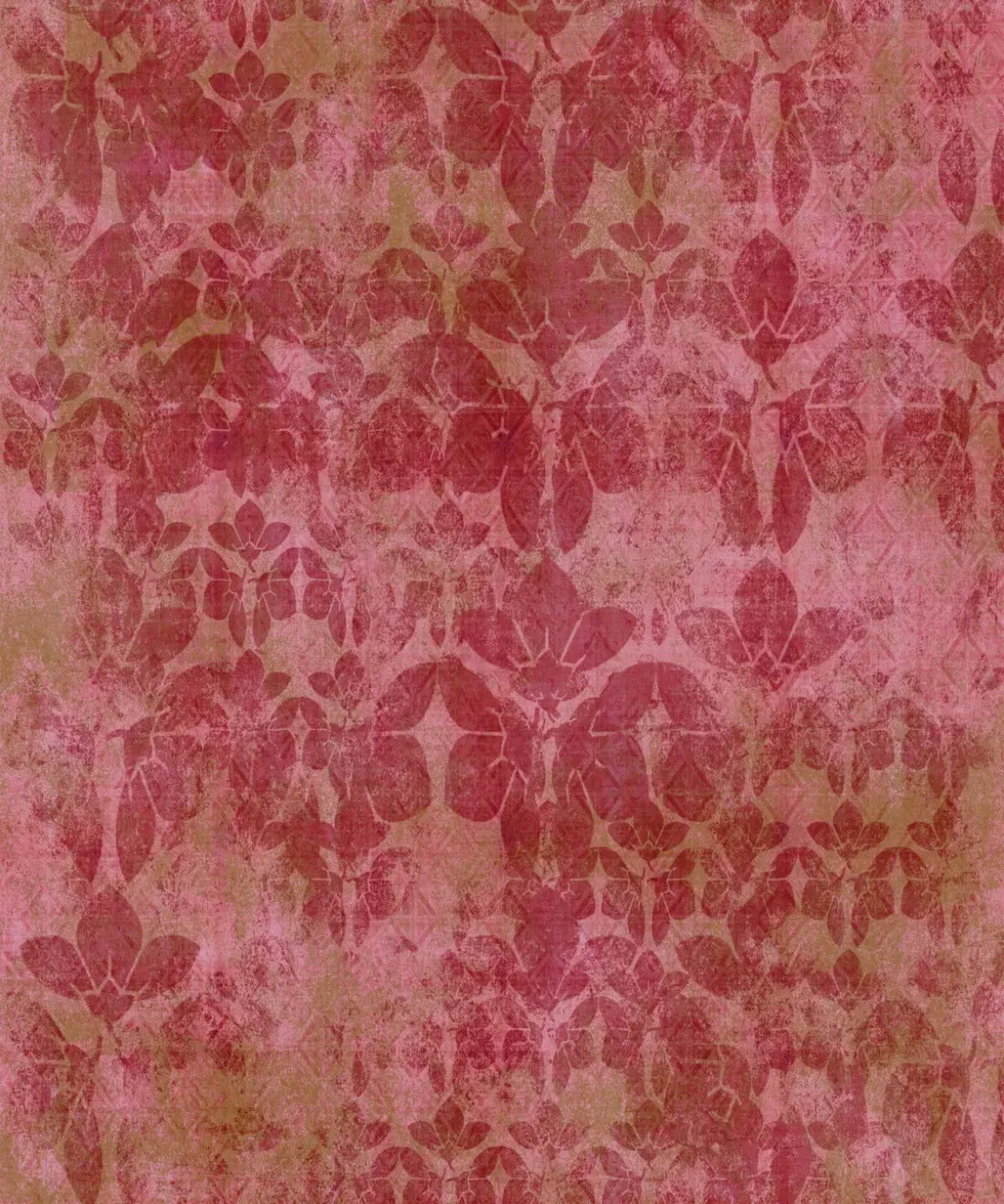 Red Damask Backdrop for Photography