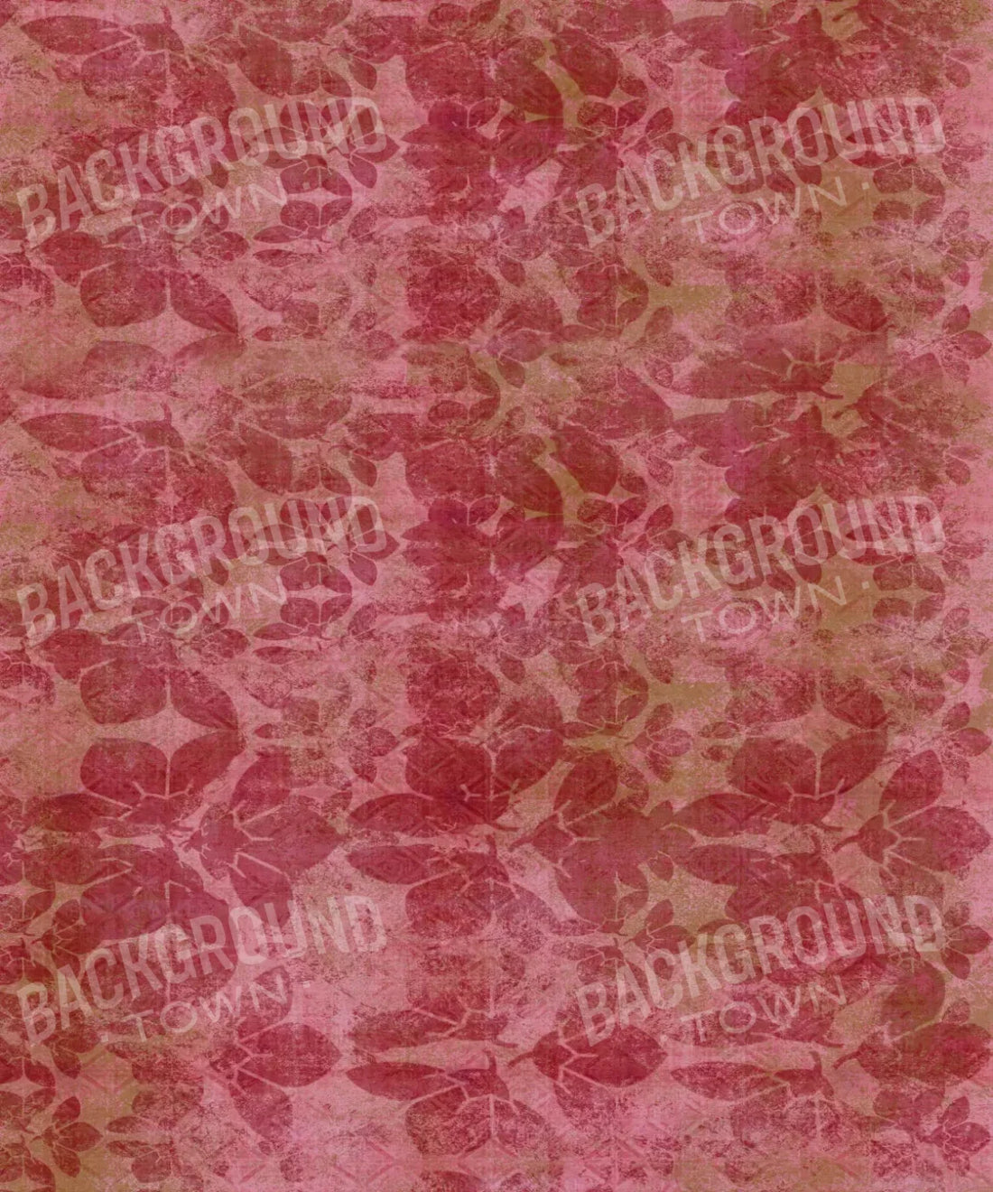 Red Damask Backdrop for Photography