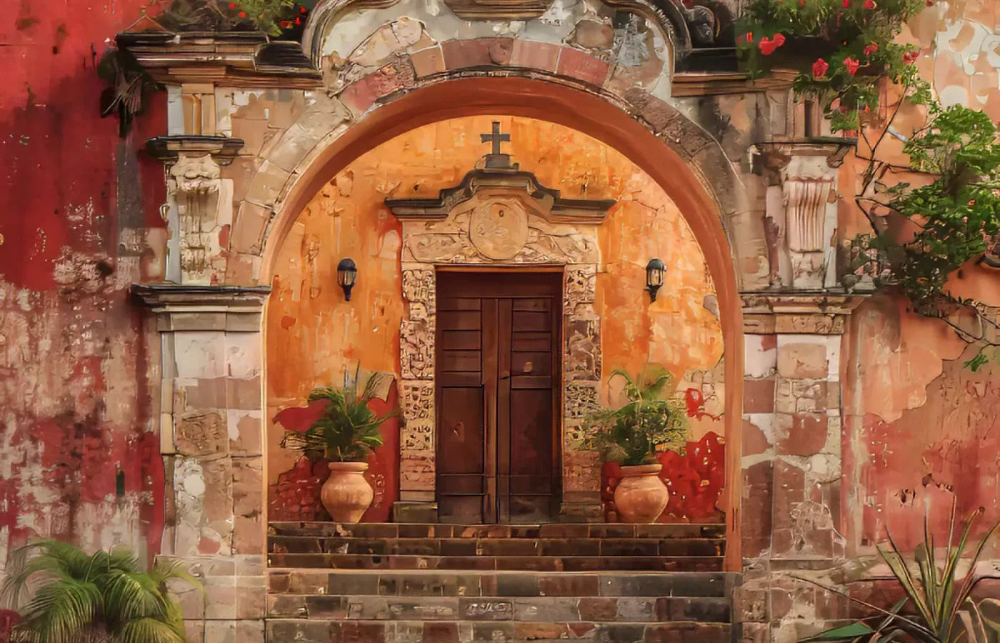Santolugar 14’X9’ Ultracloth (168 X 108 Inch) Backdrop
